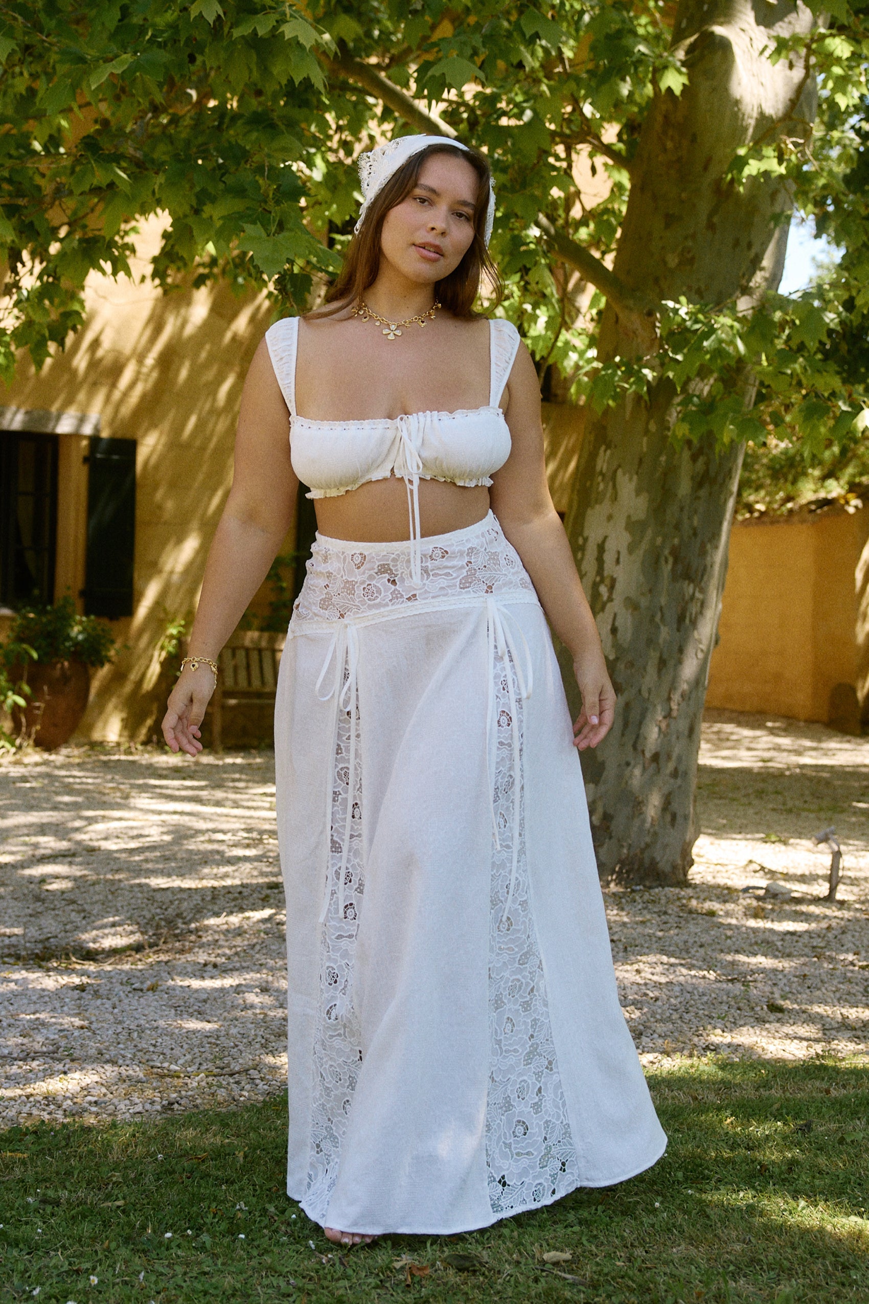 Amery Bralette in Celeste