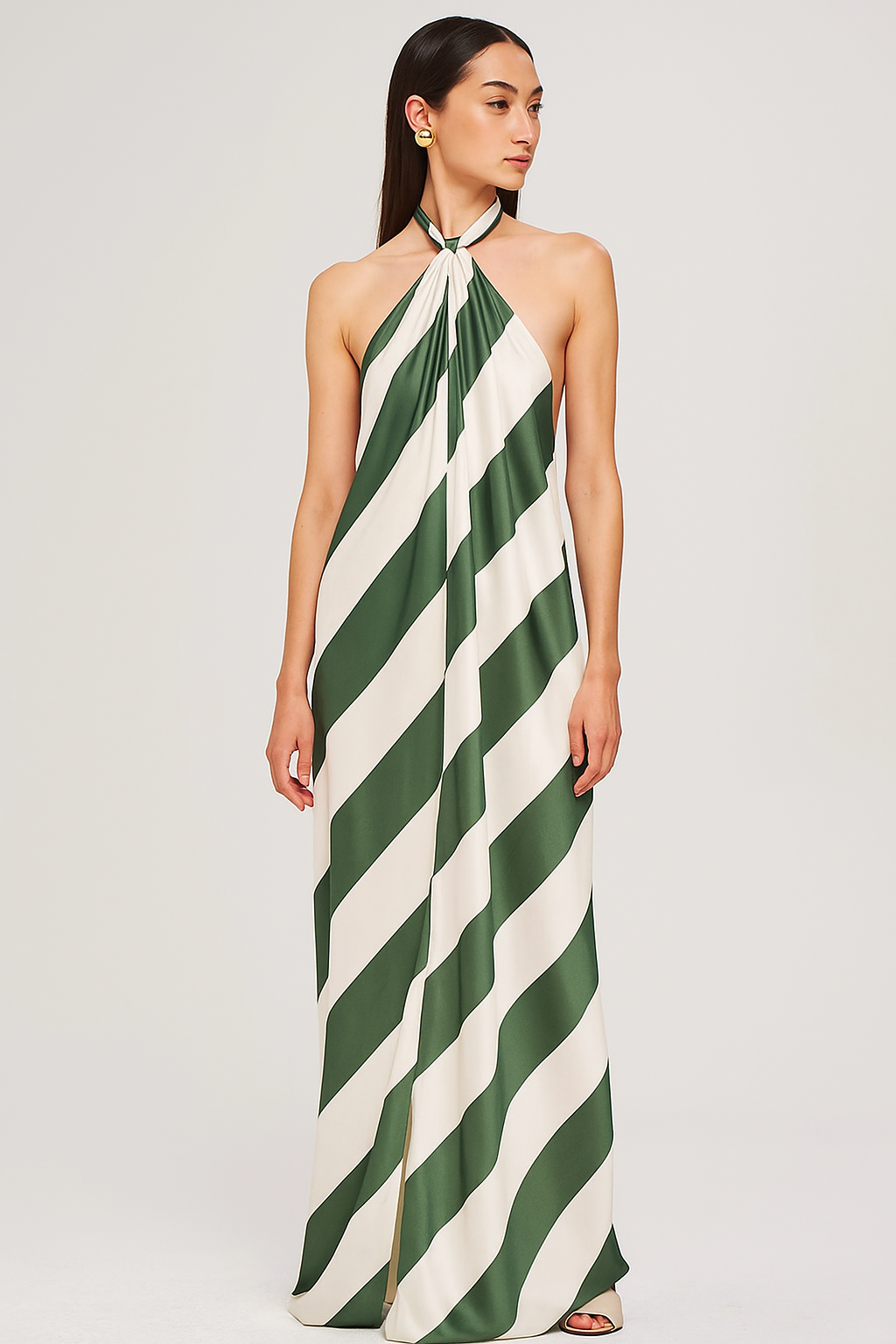 Chantell Dress - Palm Green