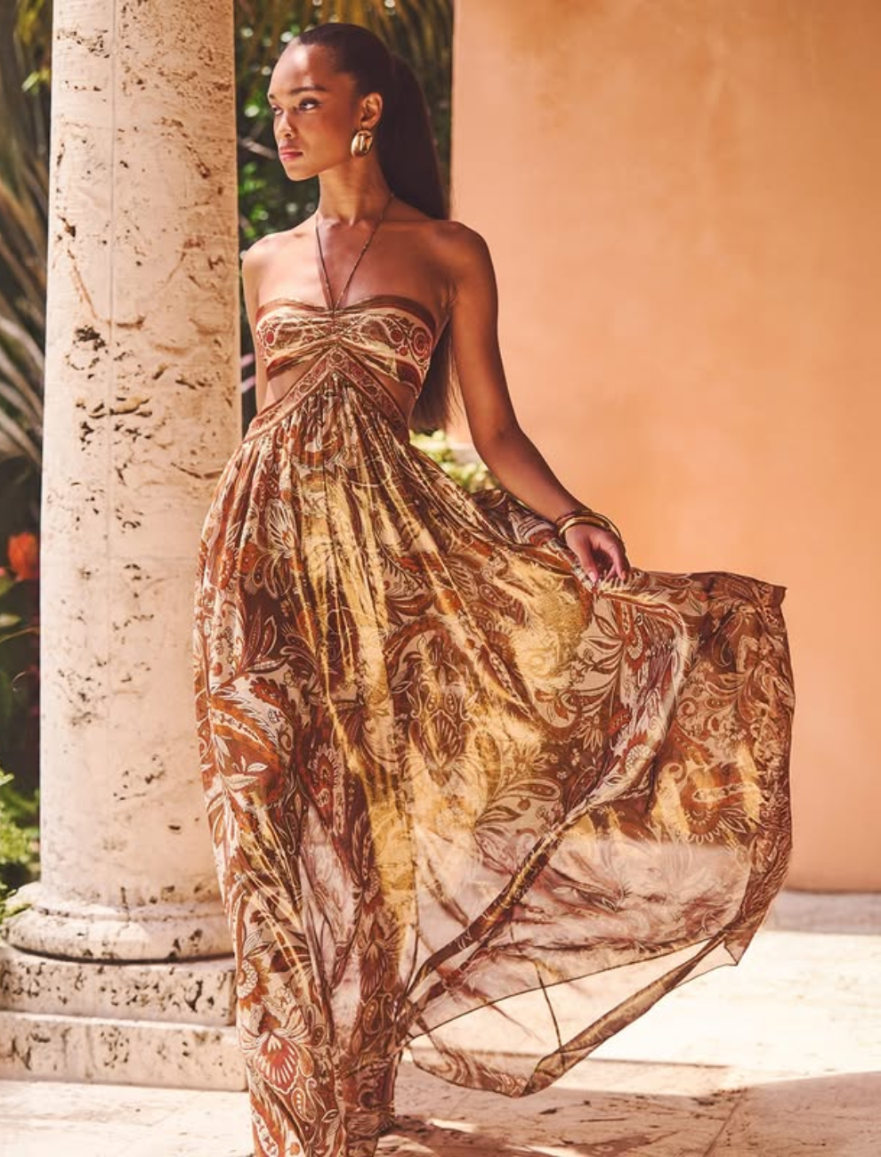 Zariah Halter Maxi Dress